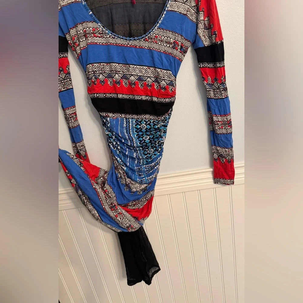 Tracy Reece Fitted Ruched Size P Great Condition. Mesh lining. - Picture 4 of 8